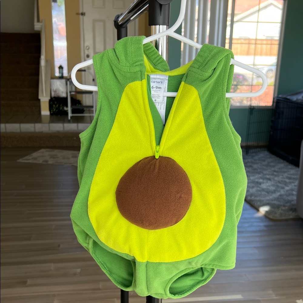 Carter's Green Avocado Costume for 6-9 Month Babies